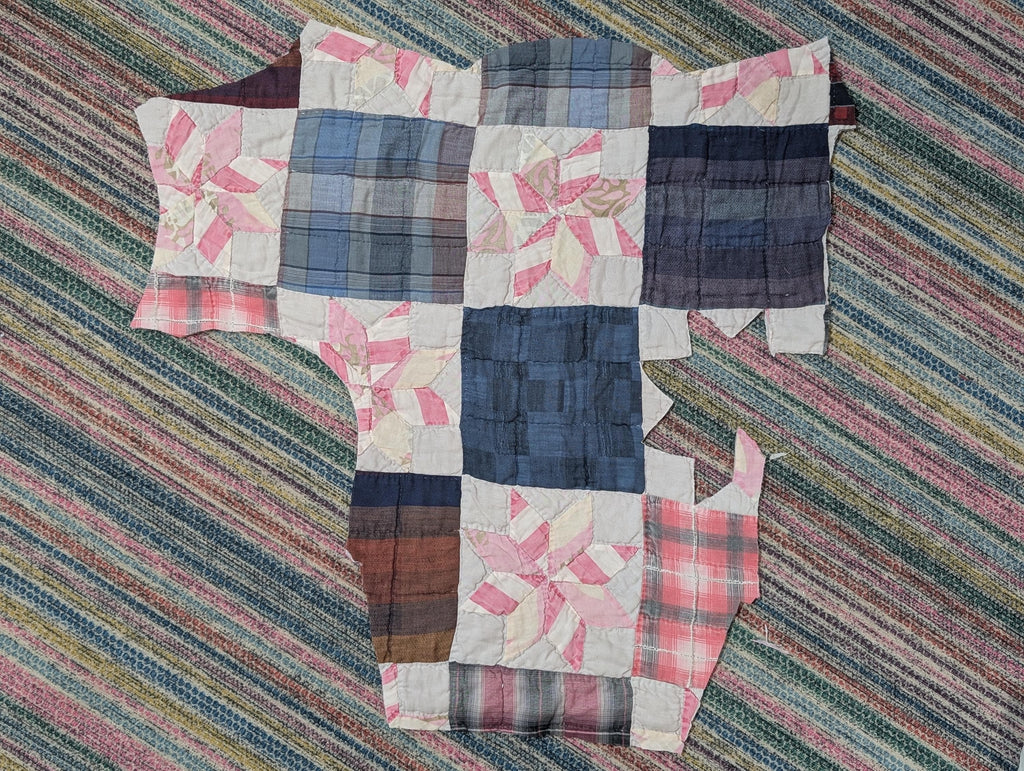 Cutter Quilt Scraps Vintage Upcycle Rework DIY
