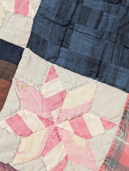 Cutter Quilt Scraps Vintage Upcycle Rework DIY