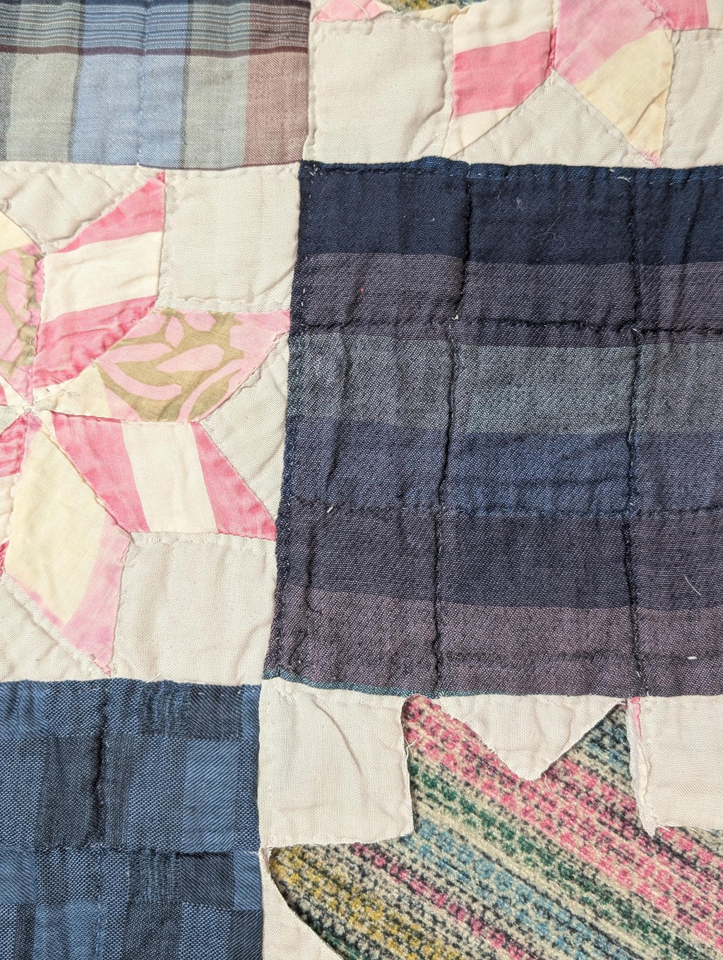 Cutter Quilt Scraps Vintage Upcycle Rework DIY