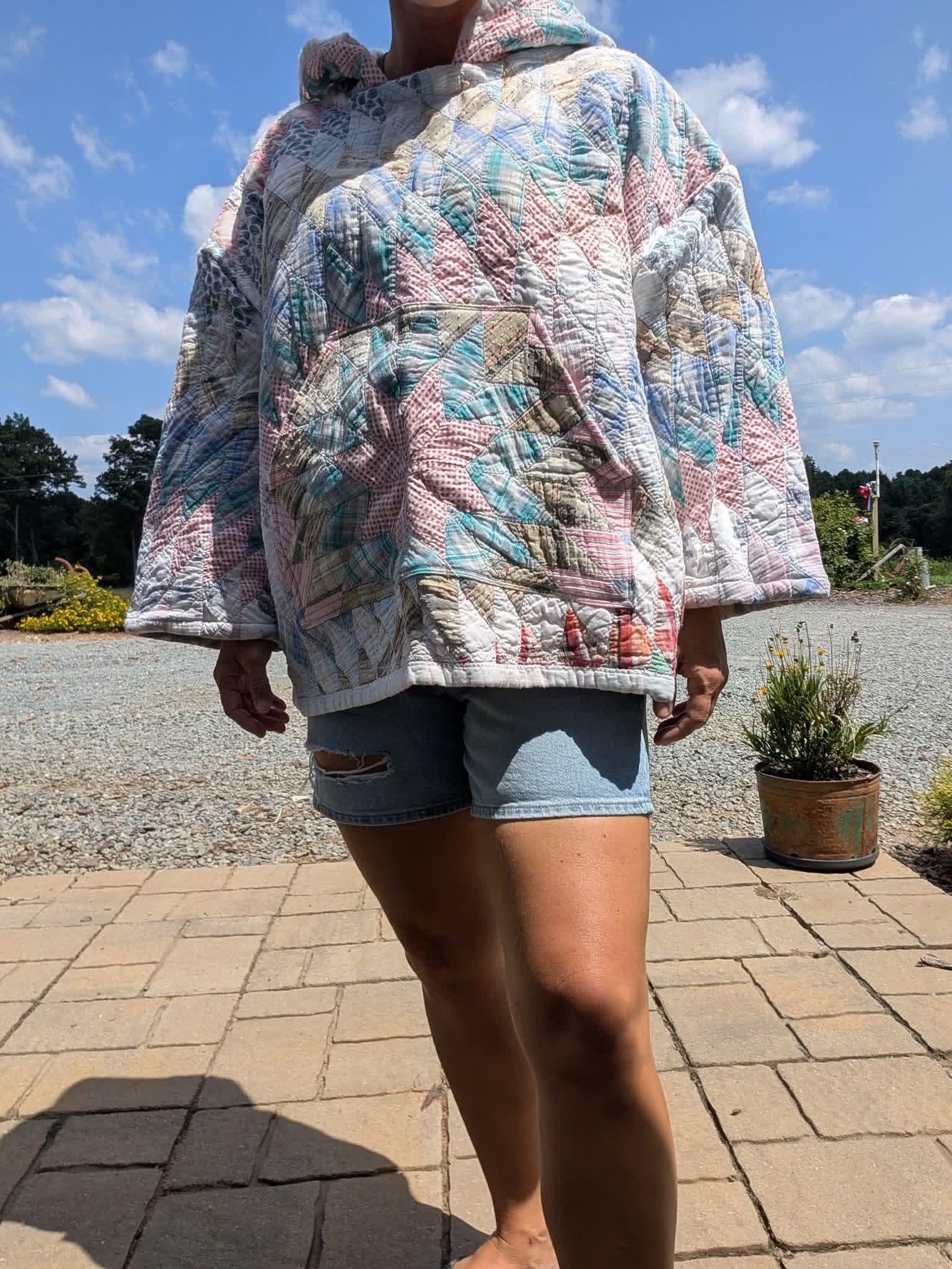 Custom Quilt Hoodie: Surprise