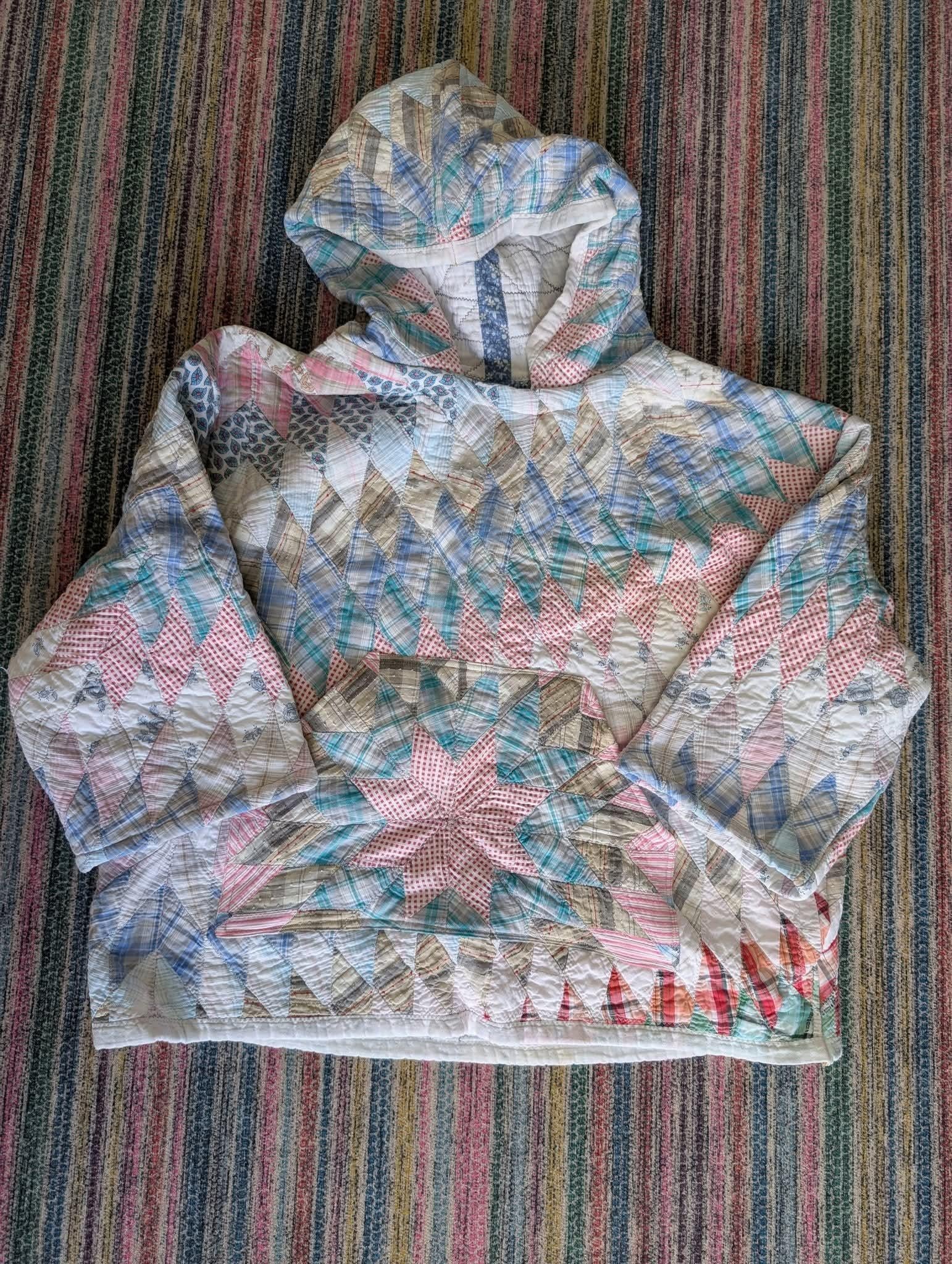 Custom Quilt Hoodie: Surprise