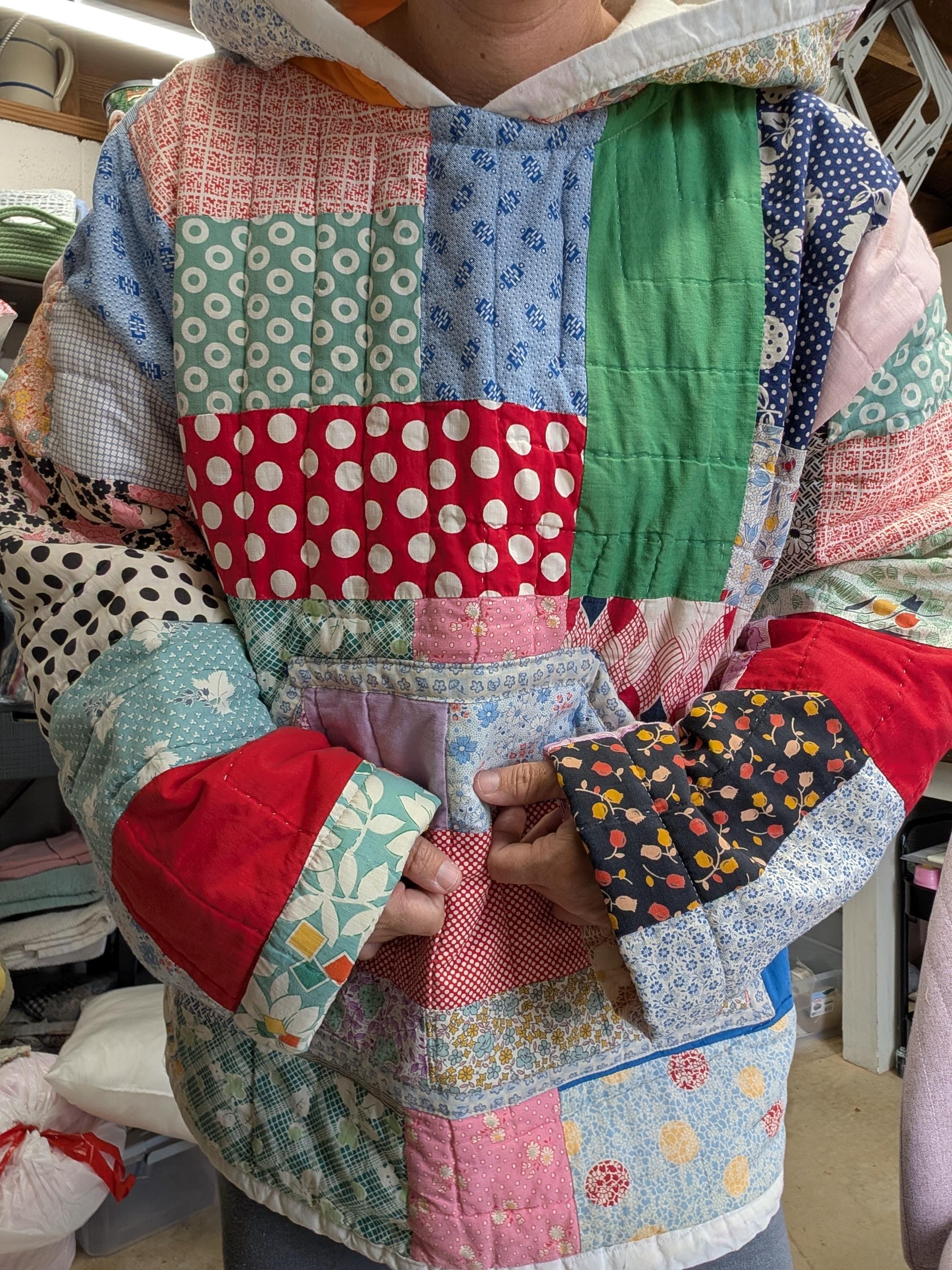 Custom Hoodie: Mail Your Quilt