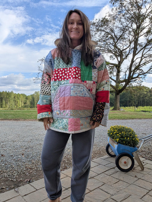 Custom Hoodie: Mail Your Quilt