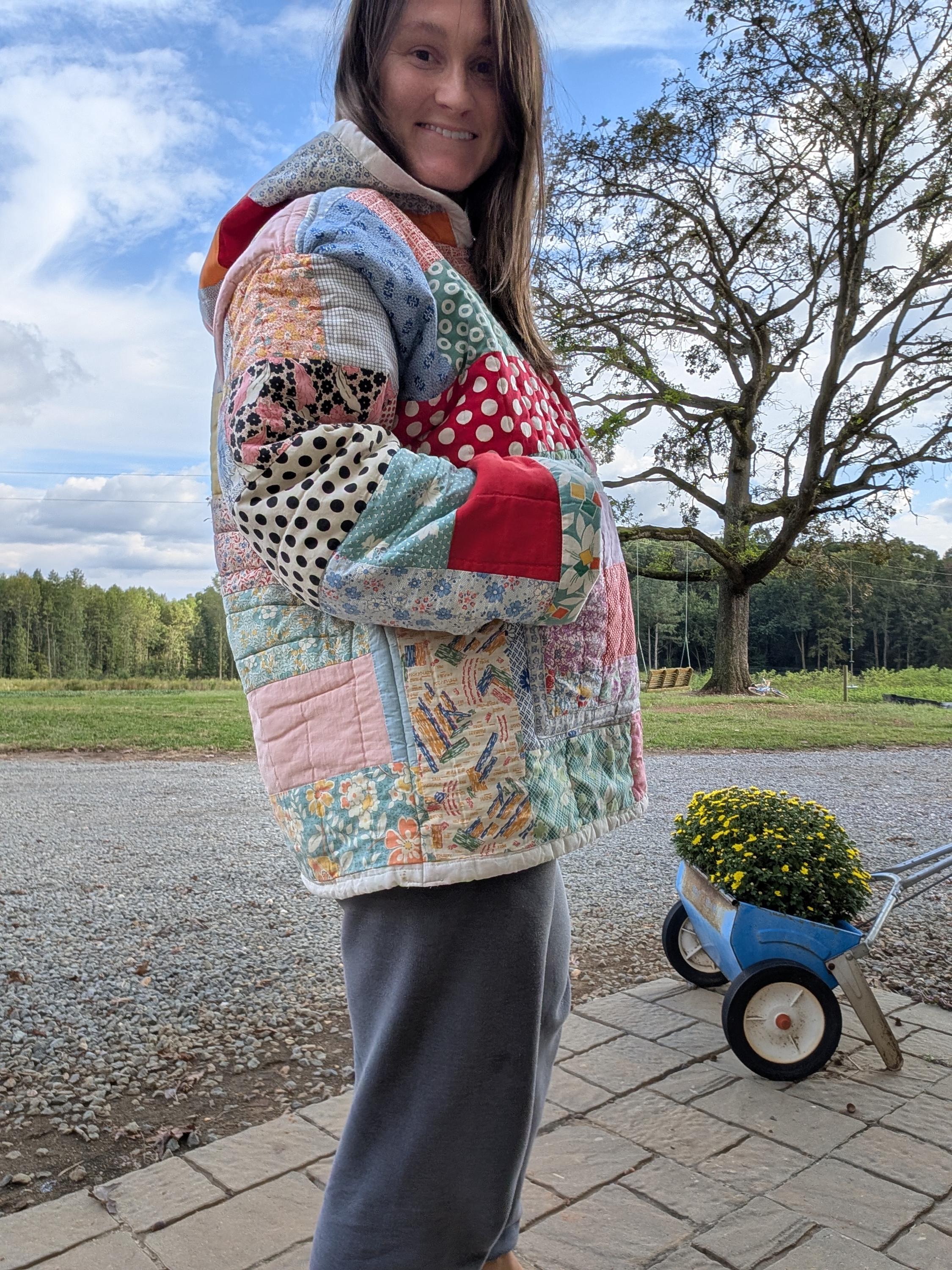 Custom Hoodie: Mail Your Quilt