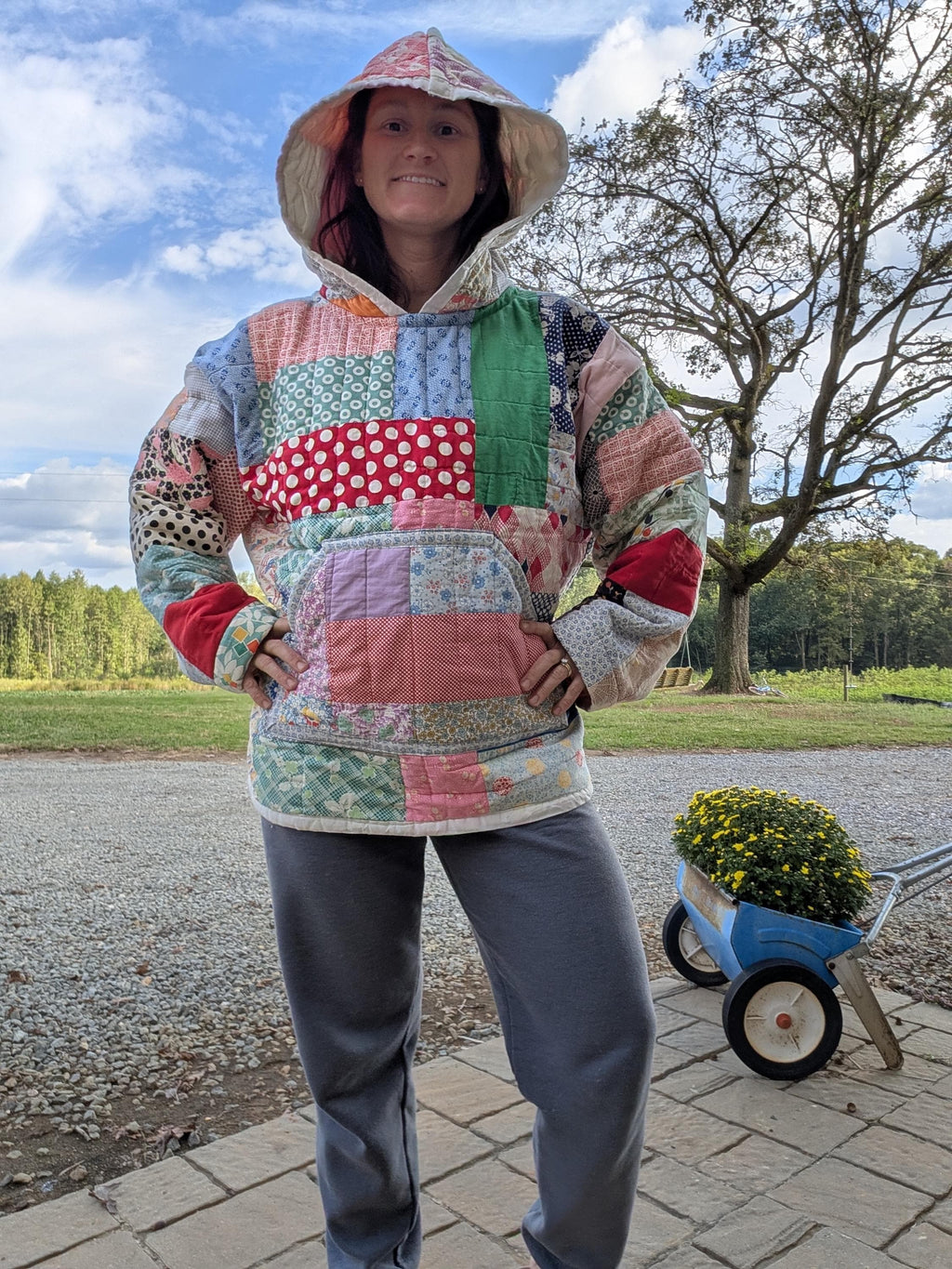 Custom Hoodie: Mail Your Quilt