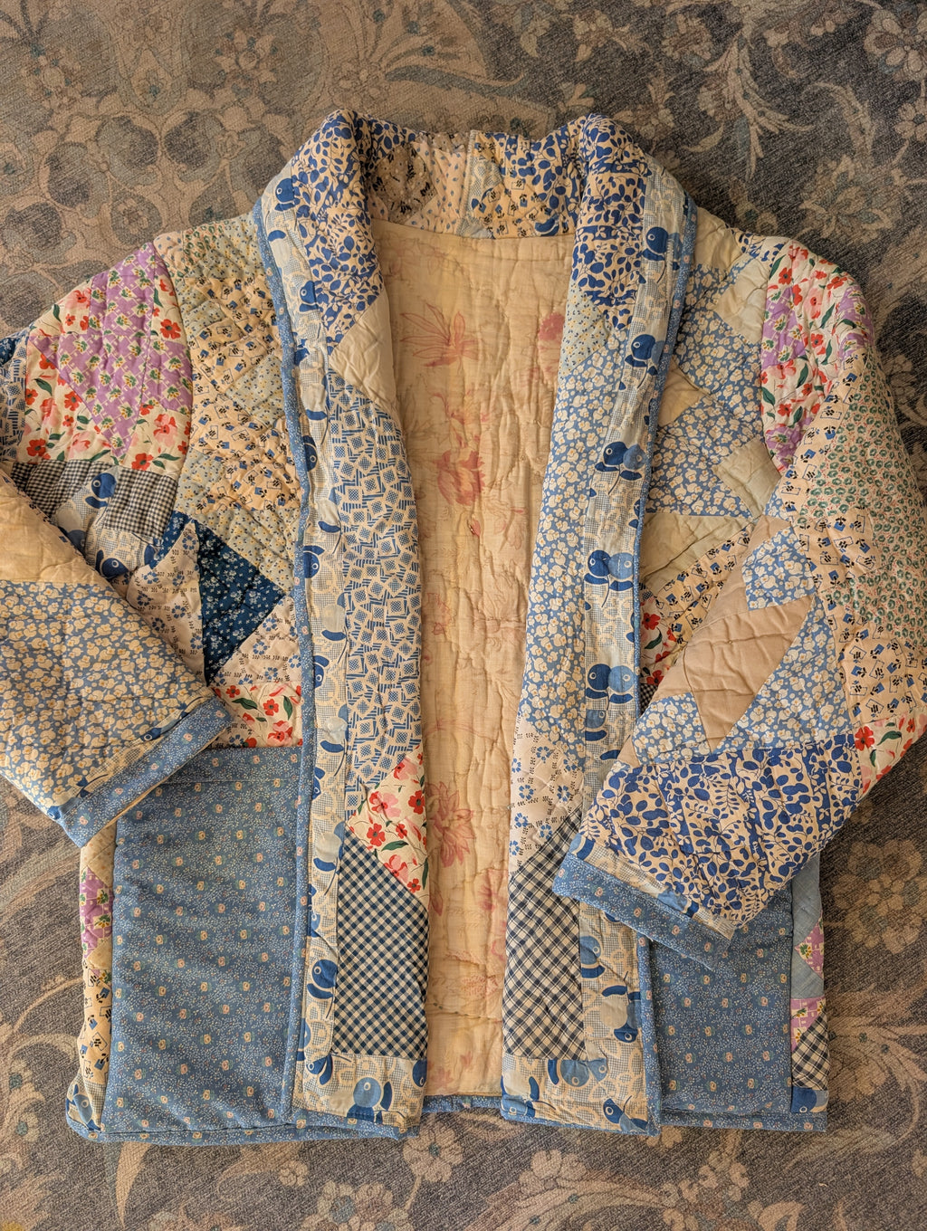 Custom Quilt Jacket: Surprise