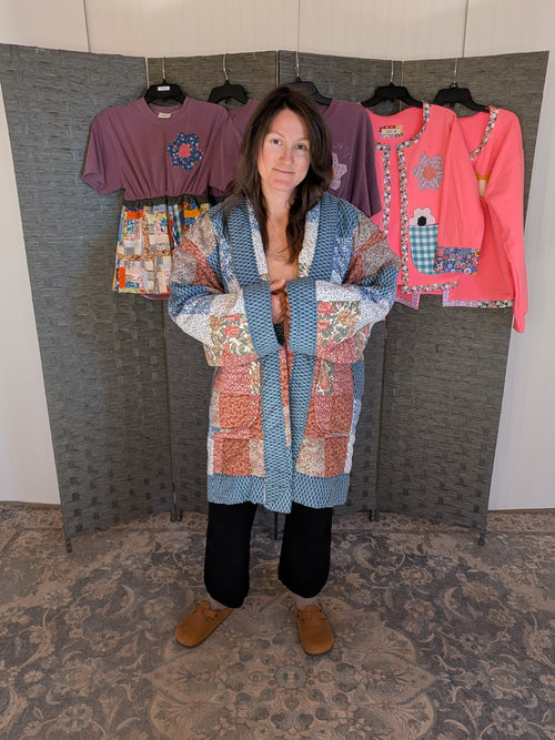 Plus Size Quilt Jacket 2XL 3XL 4XL