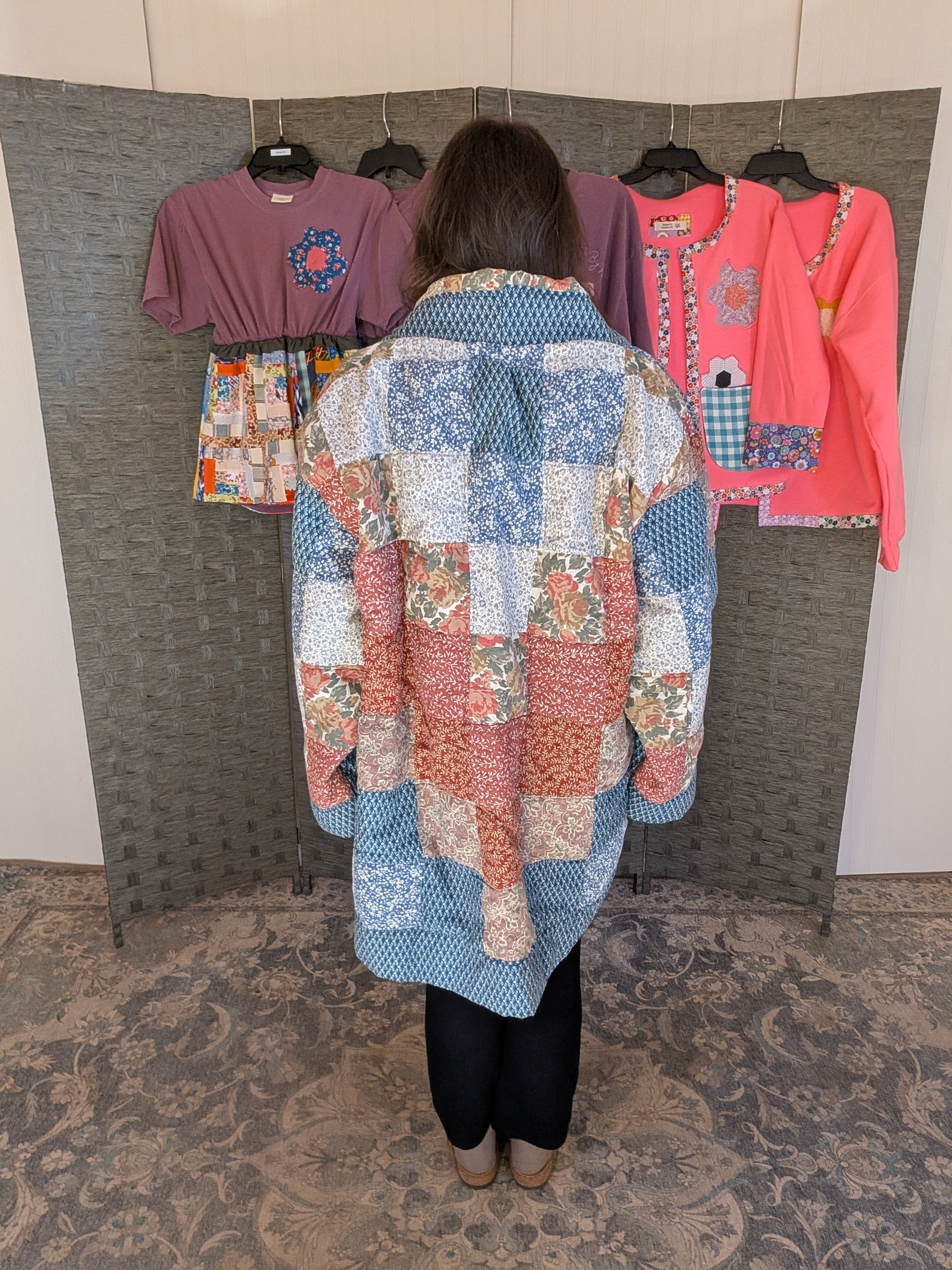 Plus Size Quilt Jacket 2XL 3XL 4XL