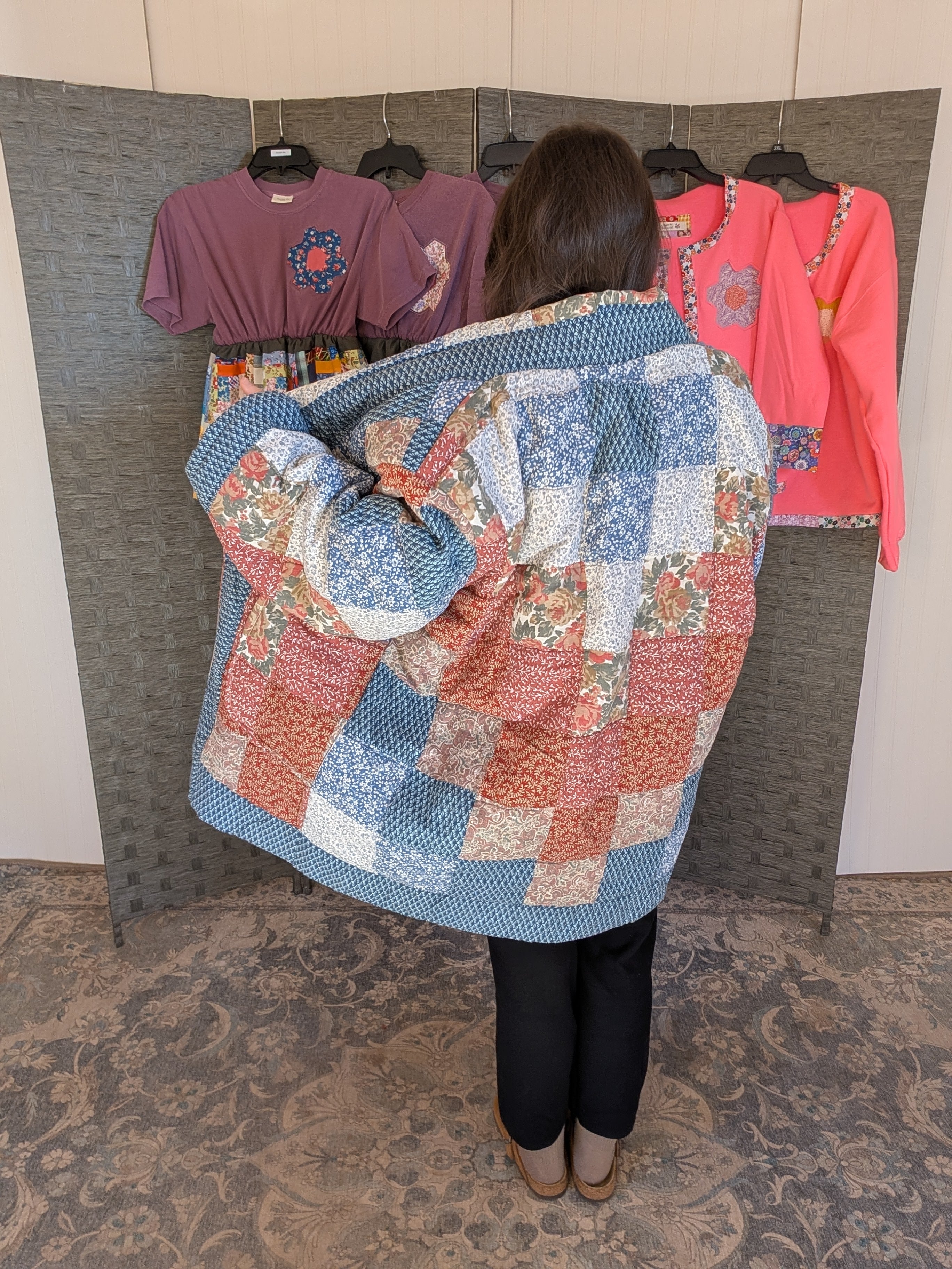 Custom Quilt Jacket: Surprise