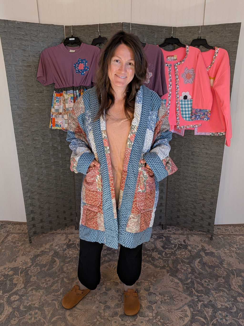 Plus Size Quilt Jacket 2XL 3XL 4XL