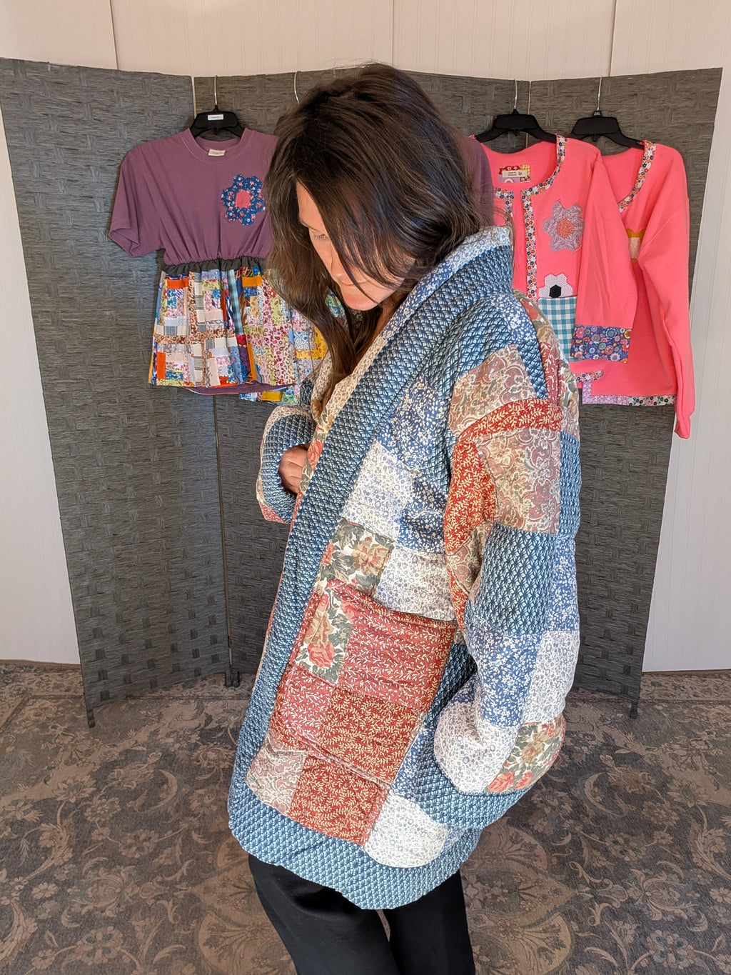 Plus Size Quilt Jacket 2XL 3XL 4XL