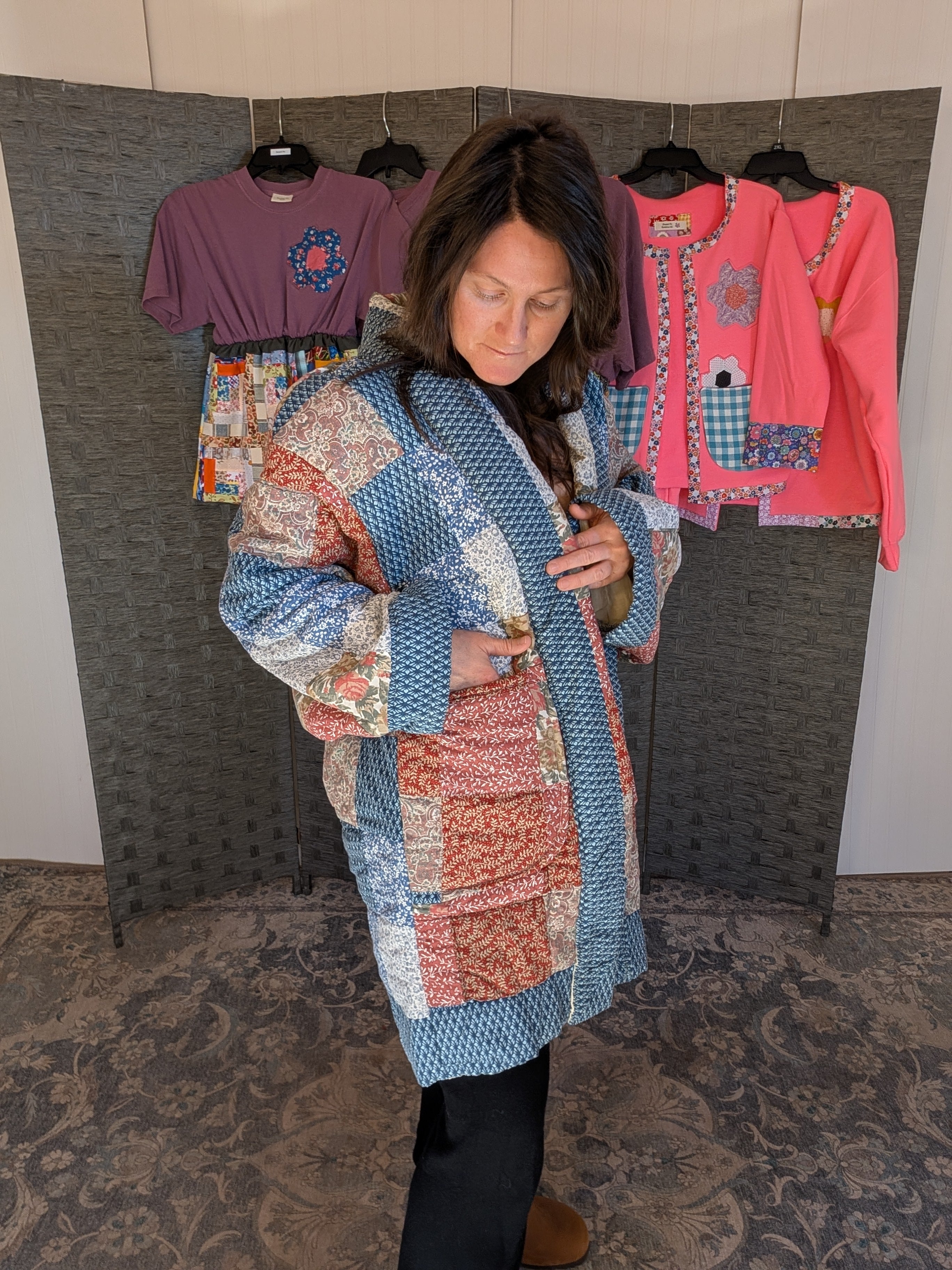 Plus Size Quilt Jacket 2XL 3XL 4XL