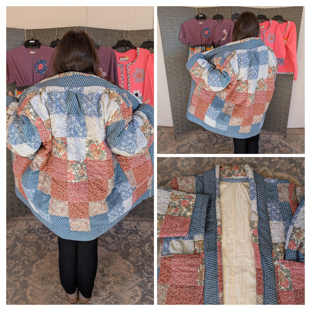 Plus Size Quilt Jacket 2XL 3XL 4XL