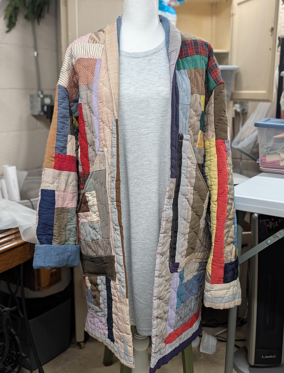 Custom Quilt Jacket: Surprise
