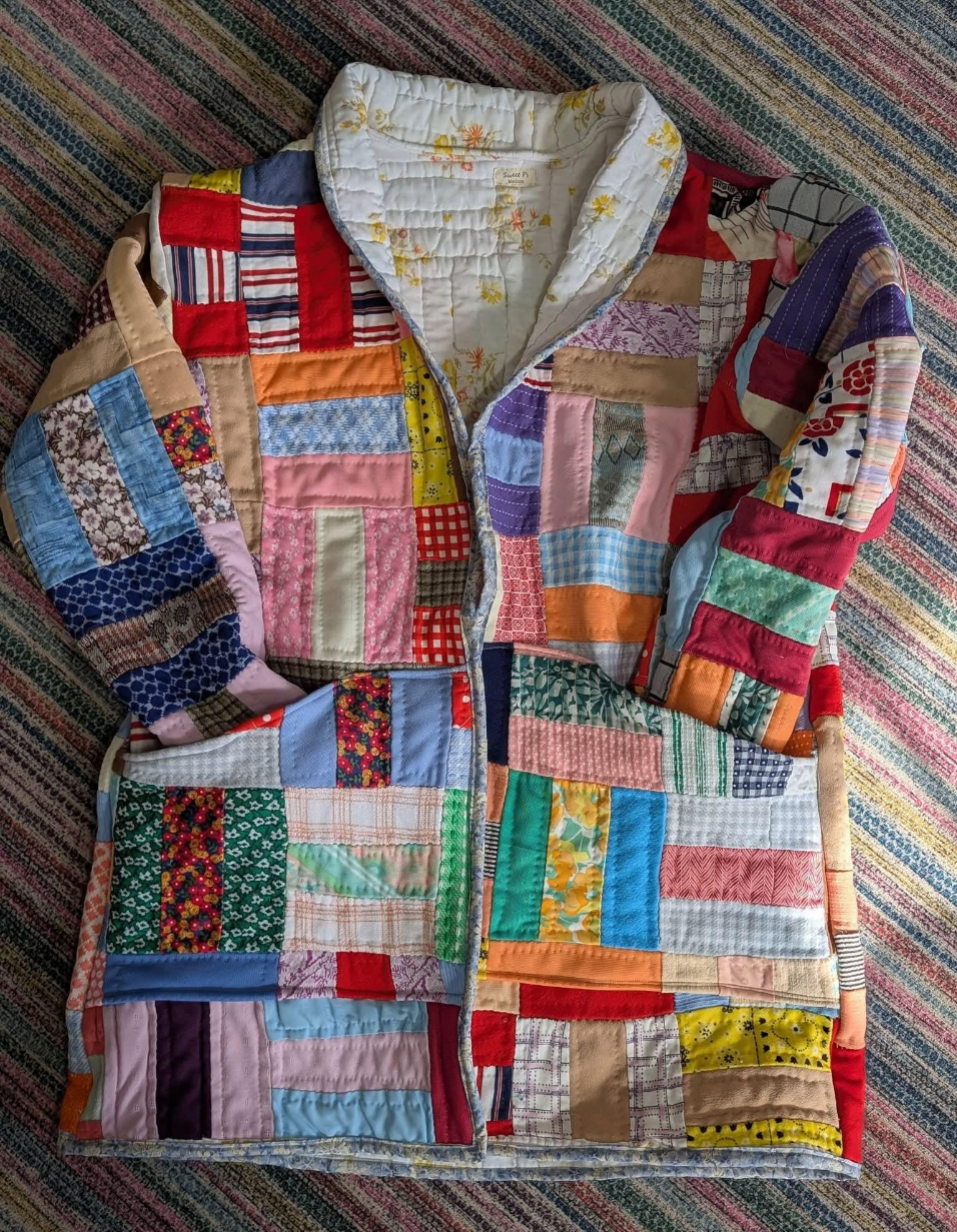 Custom Quilt Jacket: Surprise