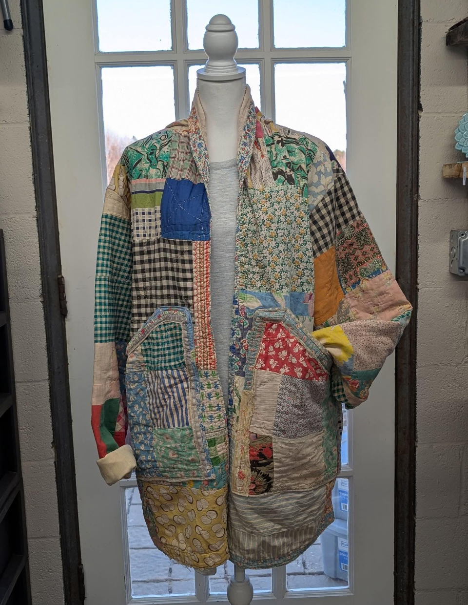 Custom Quilt Jacket: Surprise