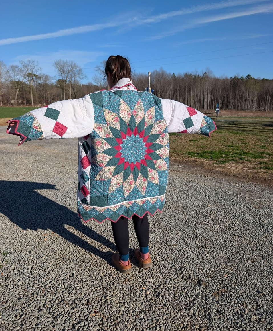 Custom Quilt Jacket: Surprise