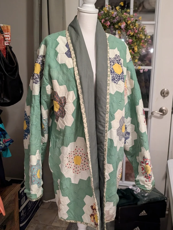 Custom Quilt Jacket: Surprise