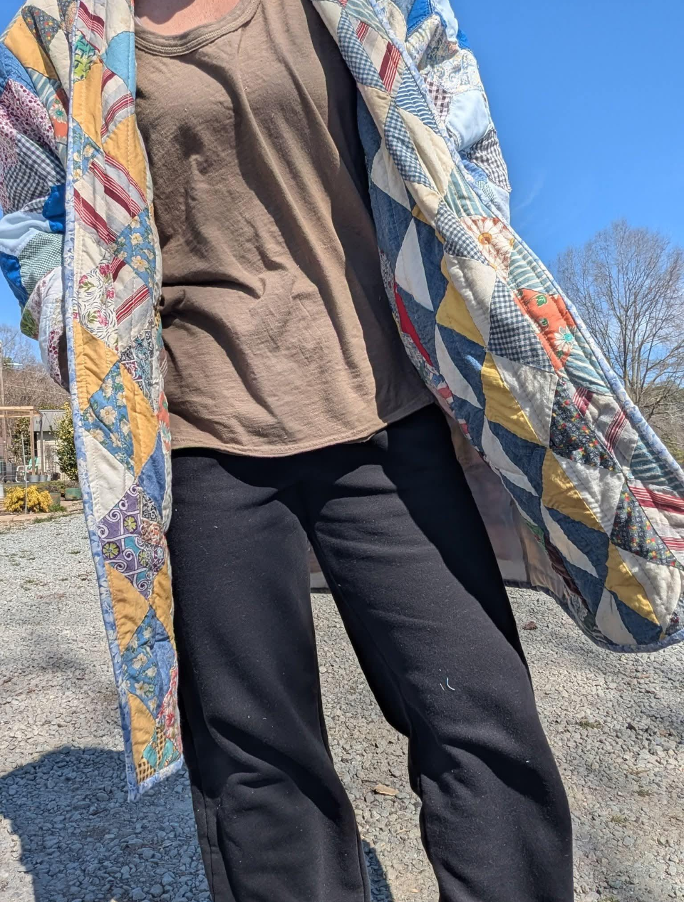 Custom Quilt Jacket: Surprise