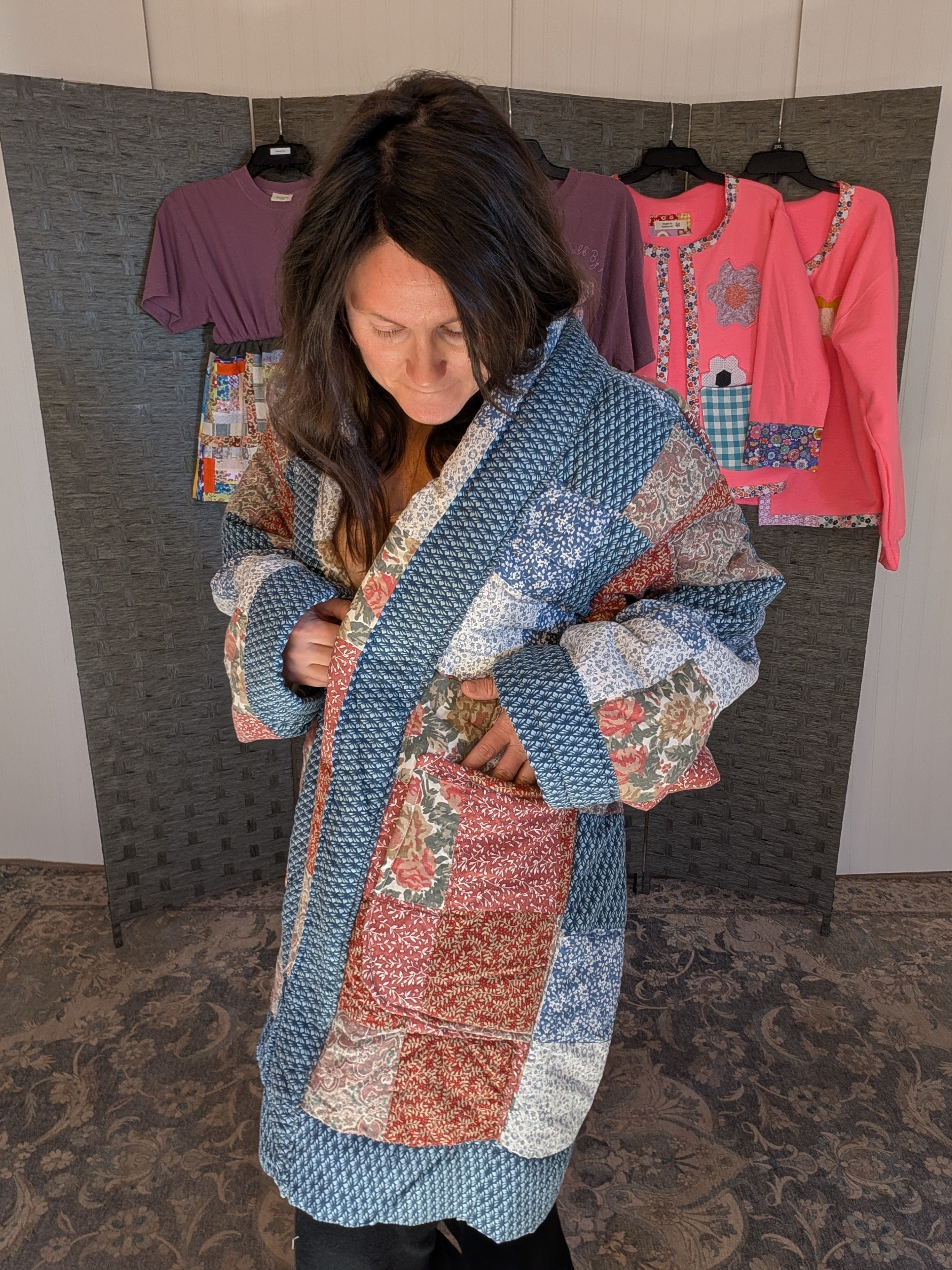 Plus Size Quilt Jacket 2XL 3XL 4XL