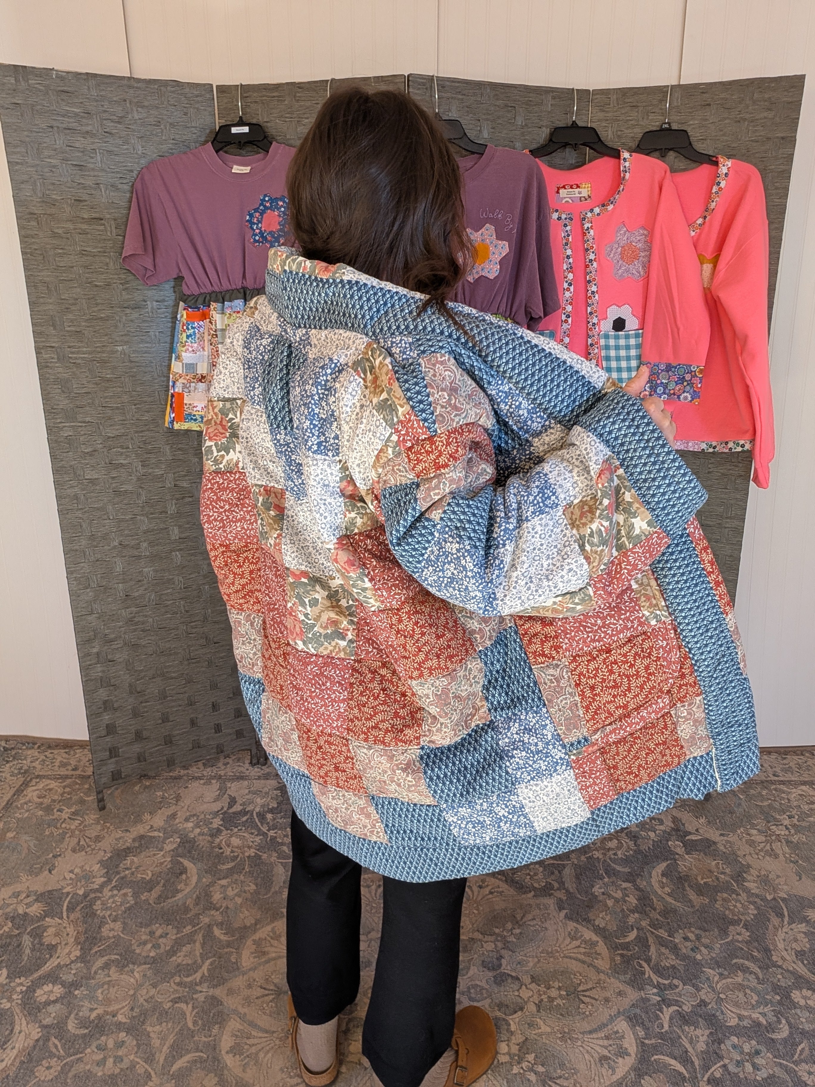 Plus Size Quilt Jacket 2XL 3XL 4XL