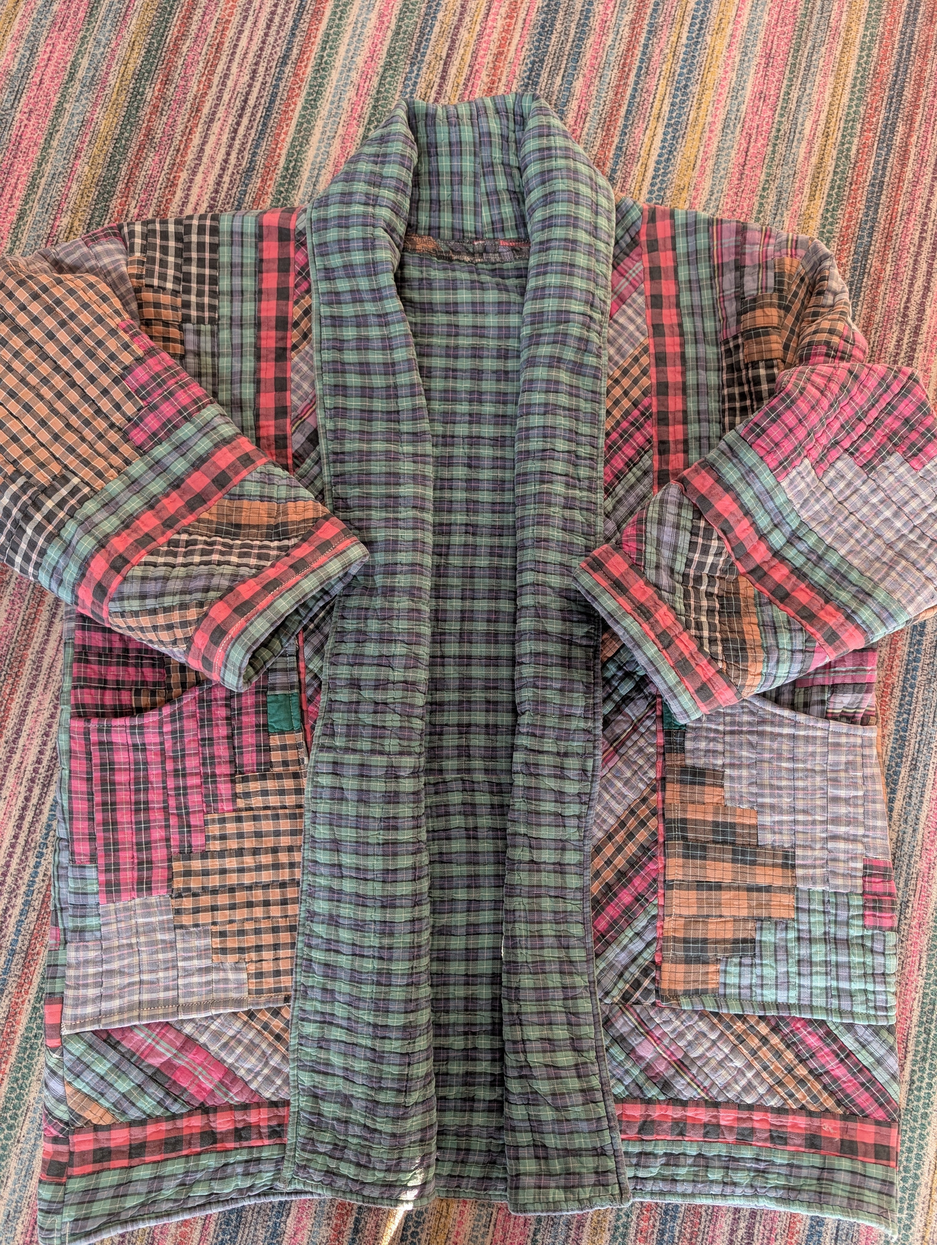 Custom Quilt Jacket: Surprise