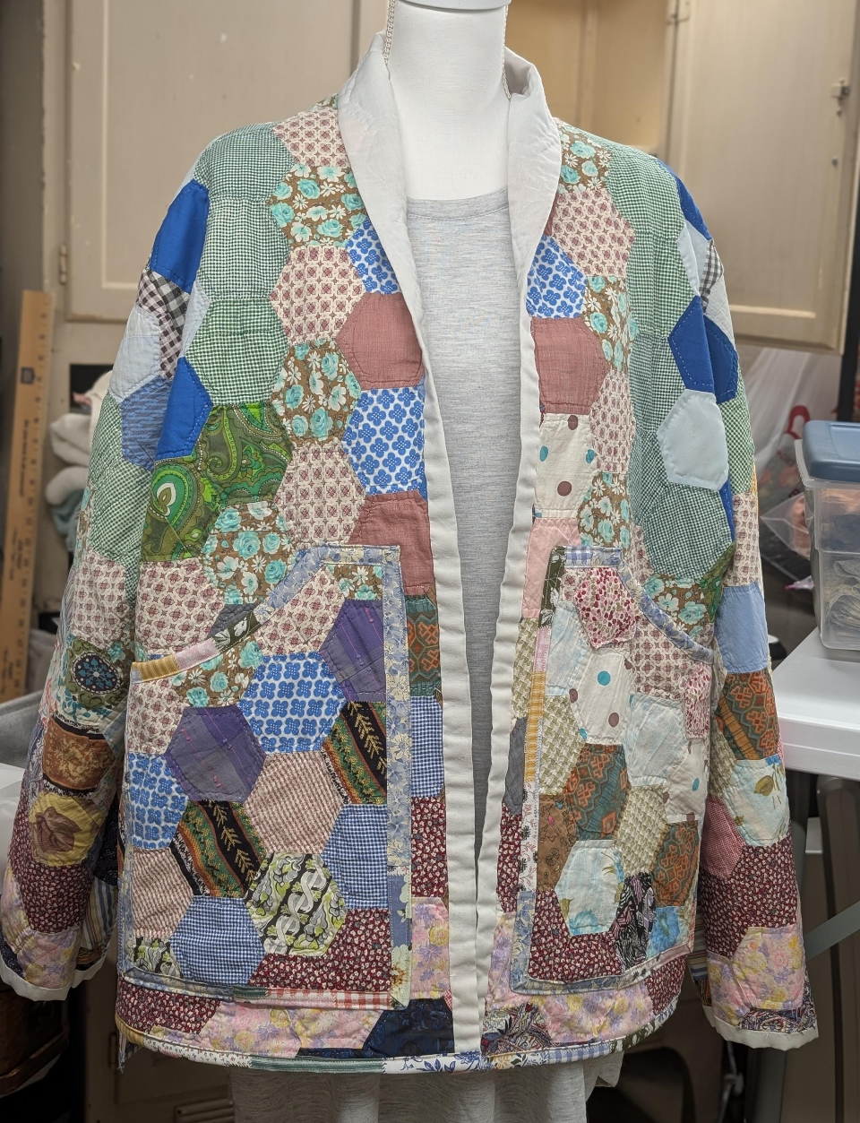 Custom Quilt Jacket: Surprise