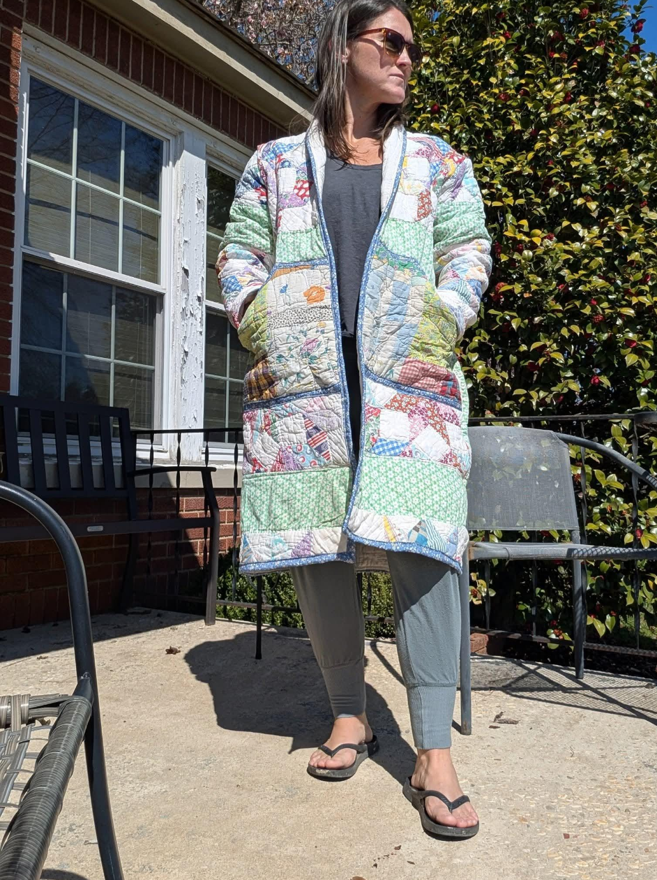 Custom Quilt Jacket: Surprise
