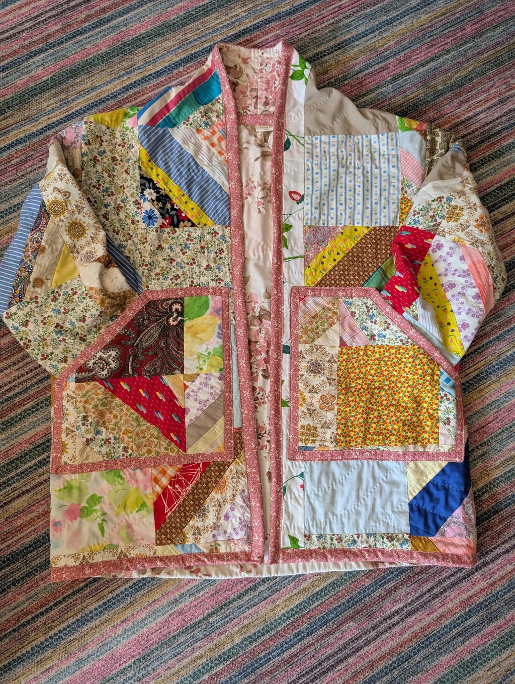 Custom Quilt Jacket: Surprise