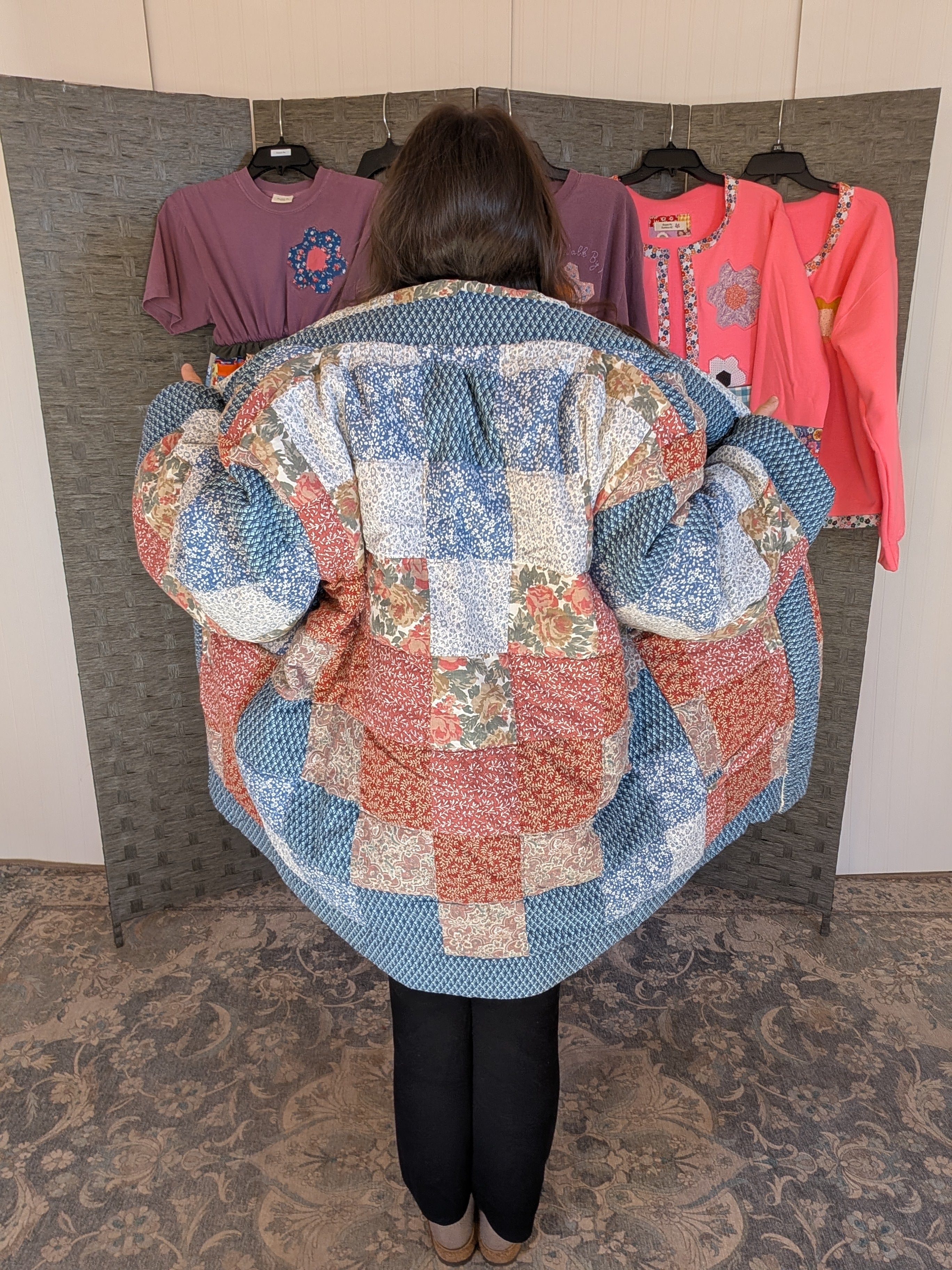 Plus Size Quilt Jacket 2XL 3XL 4XL