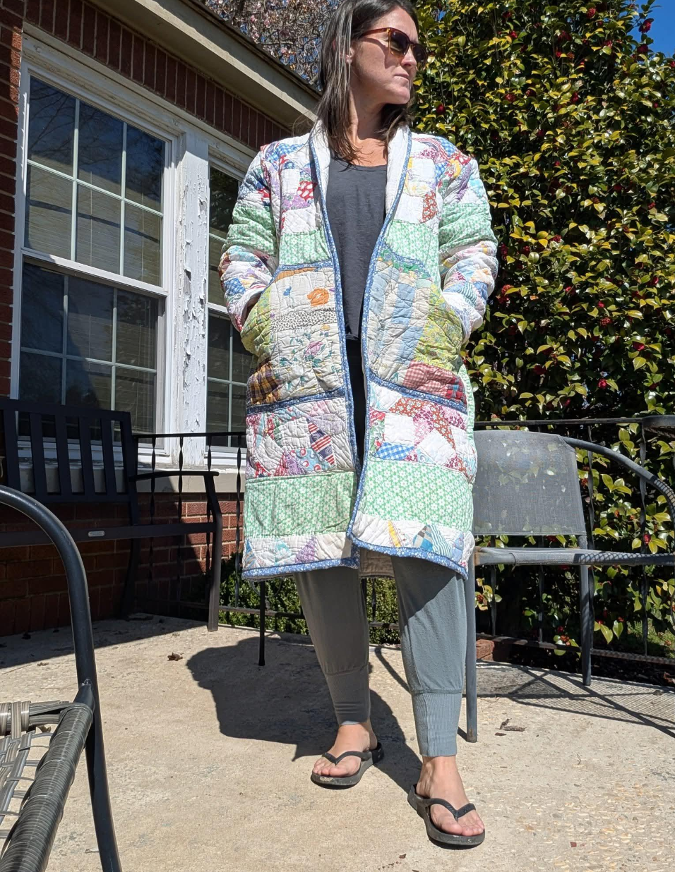 Custom Quilt Jacket: Surprise