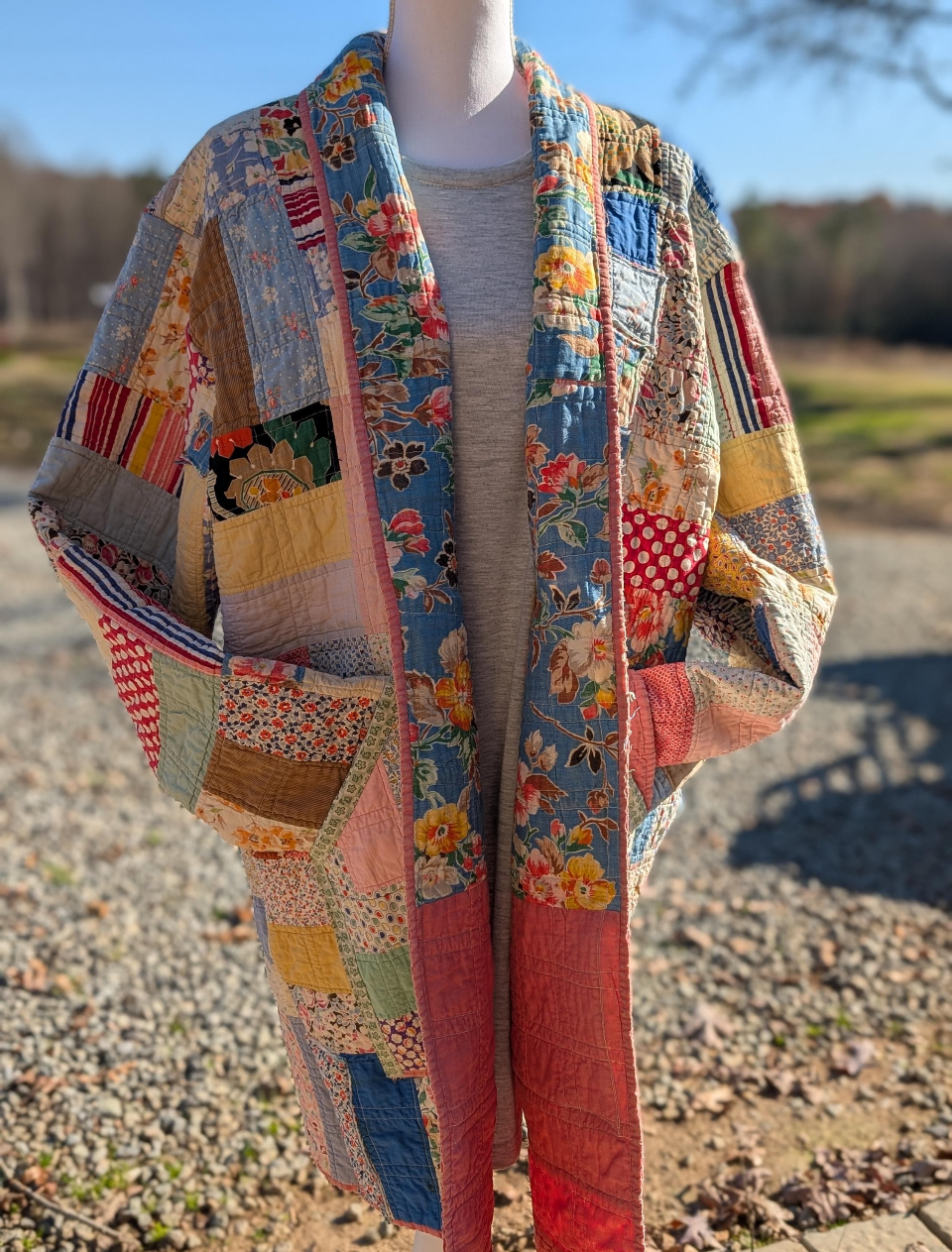 Custom Quilt Jacket: Surprise