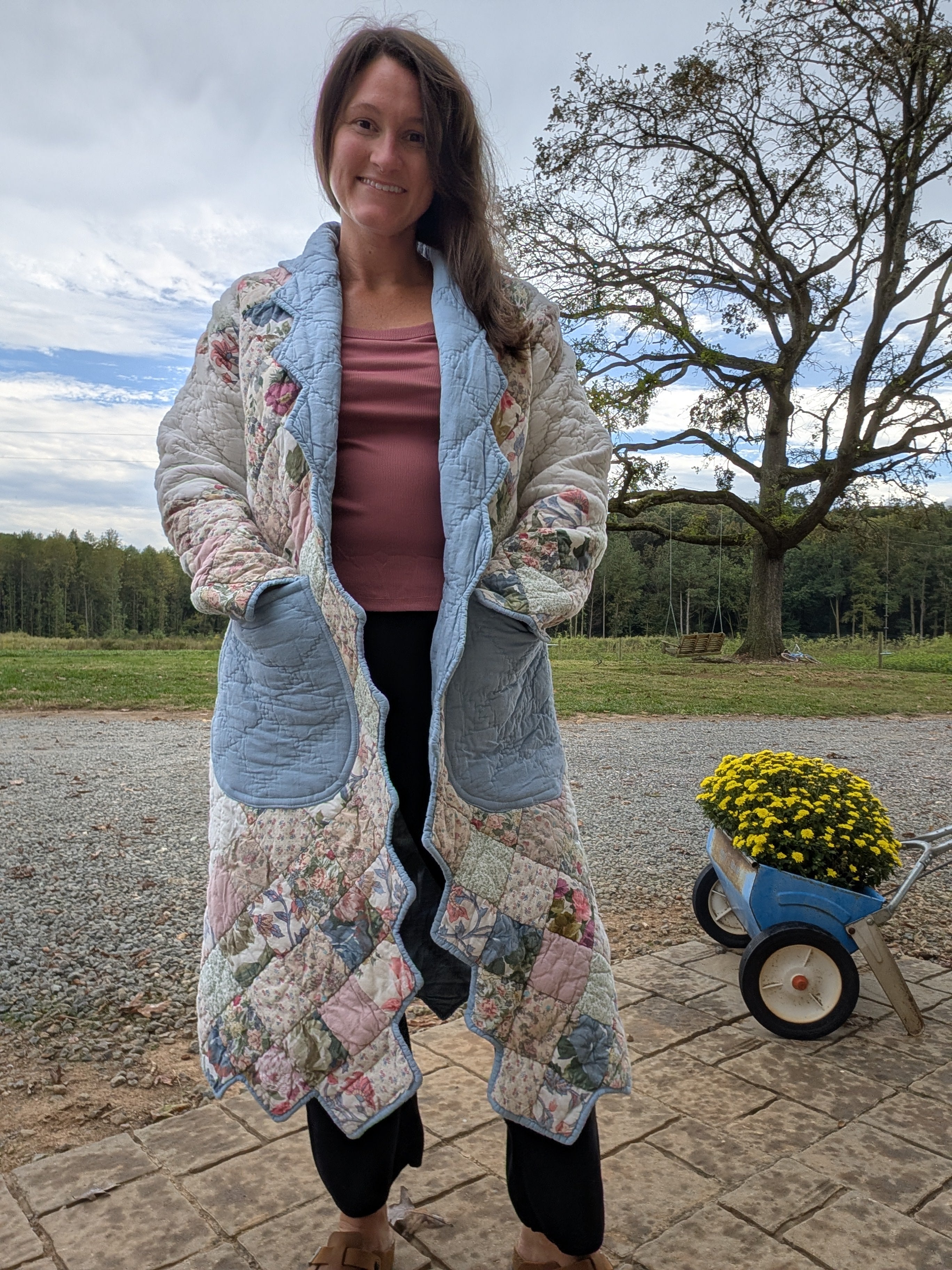Custom Quilt Jacket: Surprise