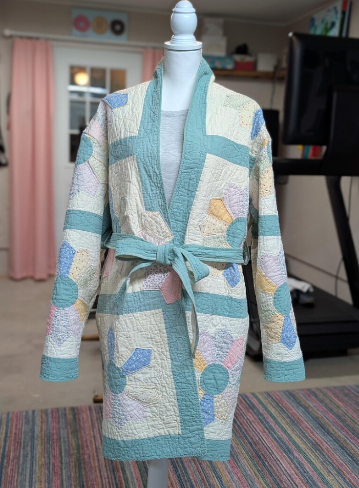Custom Quilt Jacket: Surprise