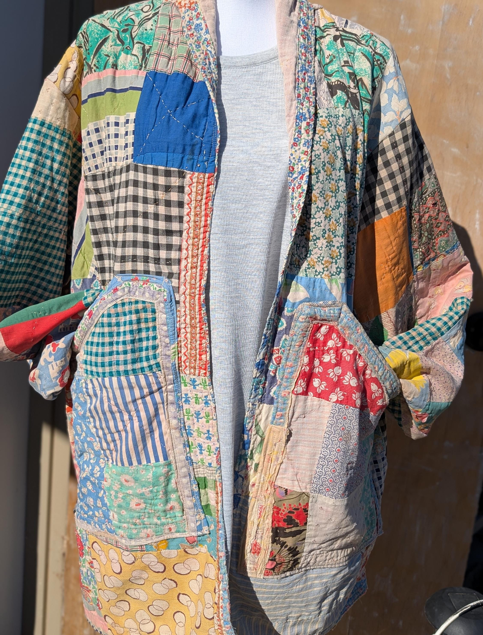 Custom Quilt Jacket: Surprise